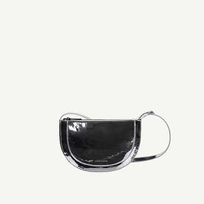 Farou half moon bag • Silver
