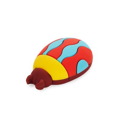 Flessenopener The Beetles · blauw/rood