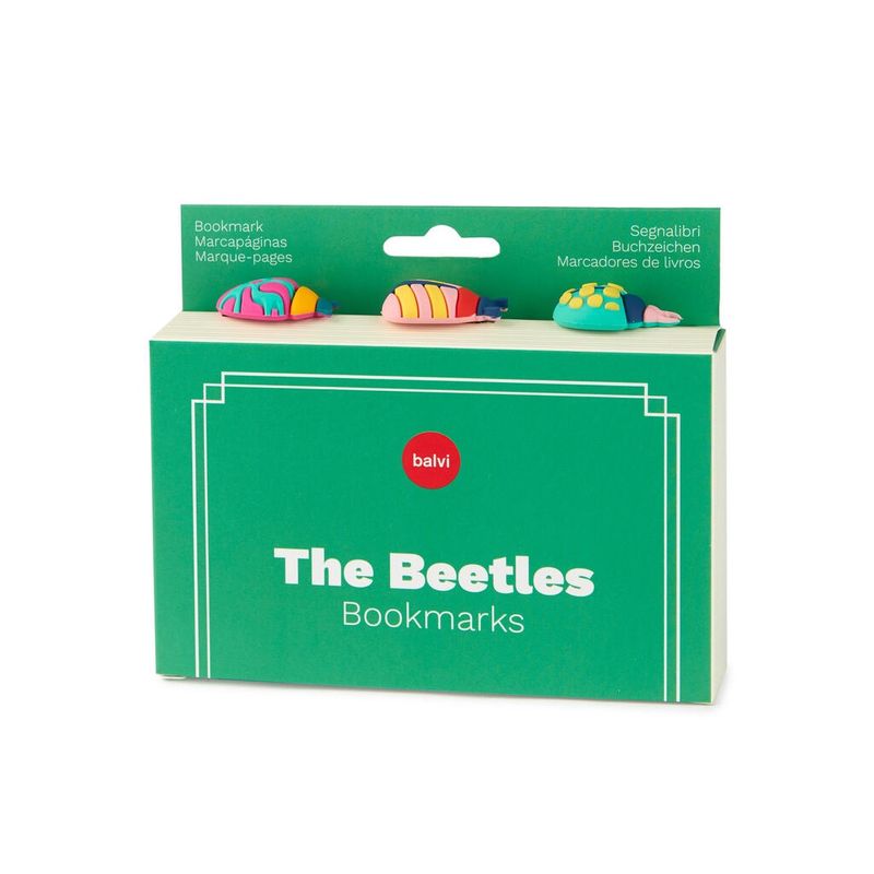 Boekenleggers The Beetles · 3 stuks