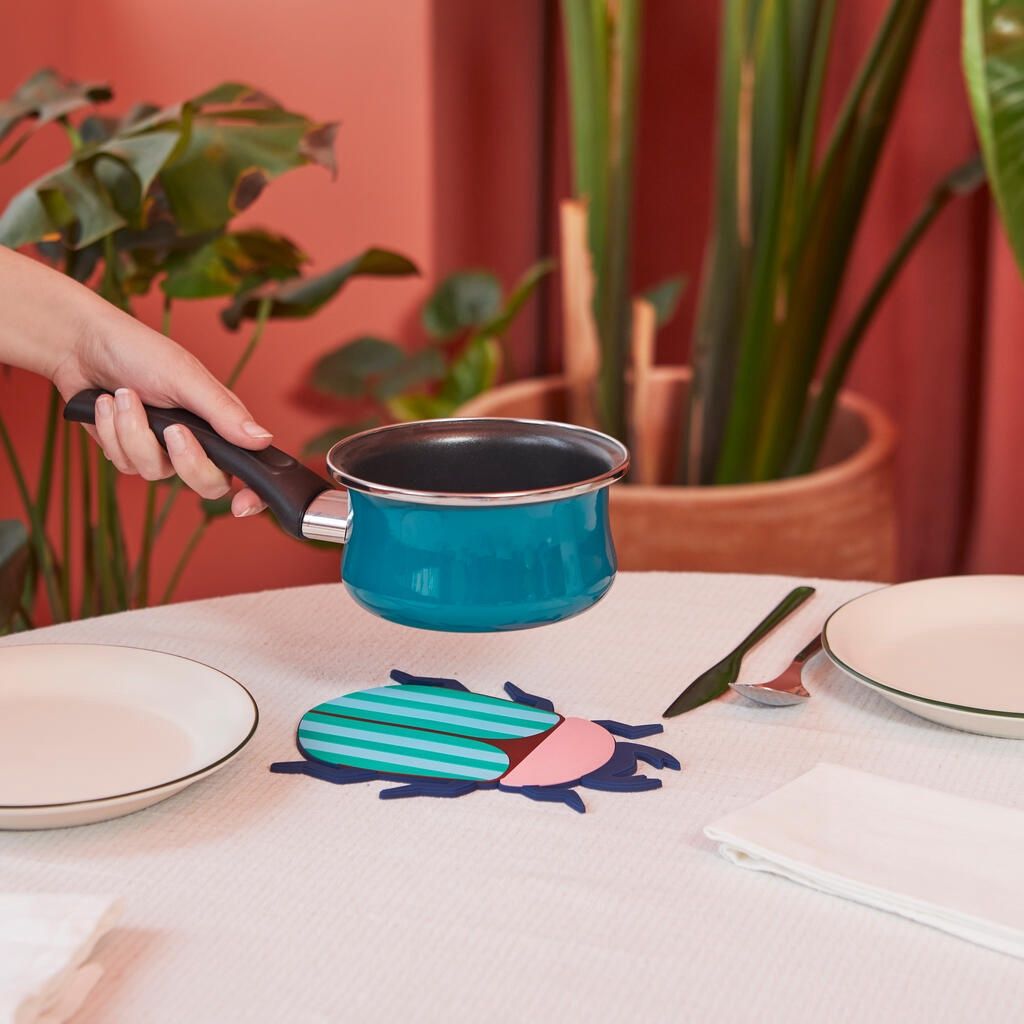 Balvi · Onderzetter pan The Beetles · blauw/groen