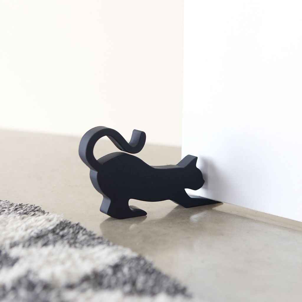 Balvi · Deurstopper zwart - Feline
