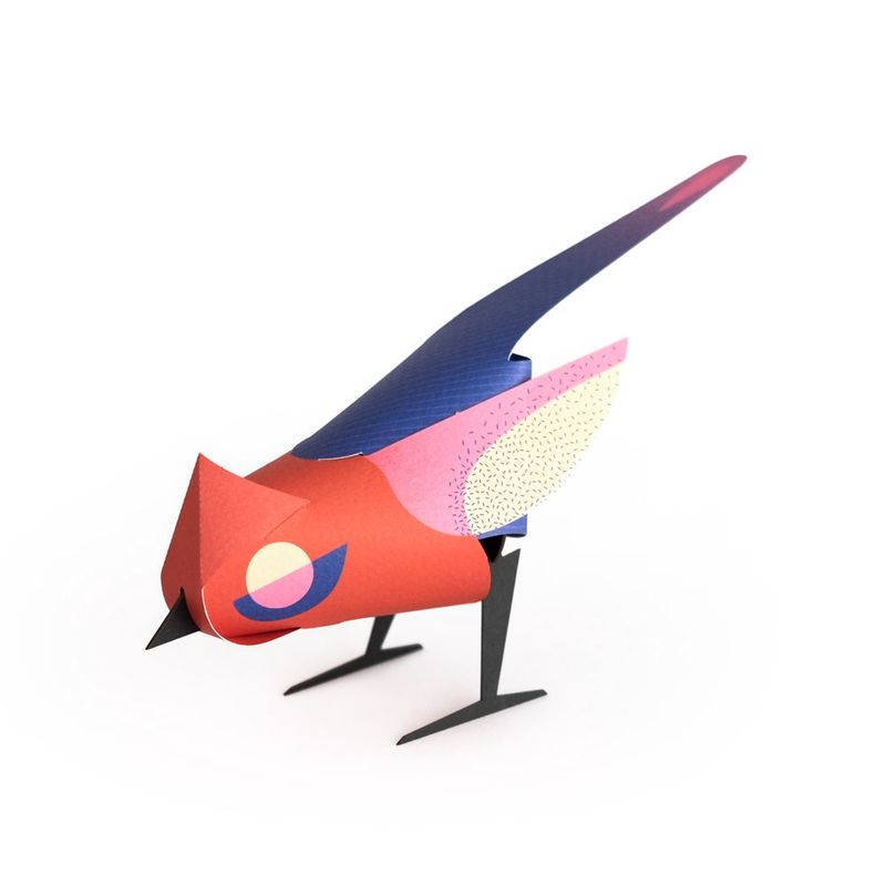 Plego · papieren vogel 'Caelum Avis'