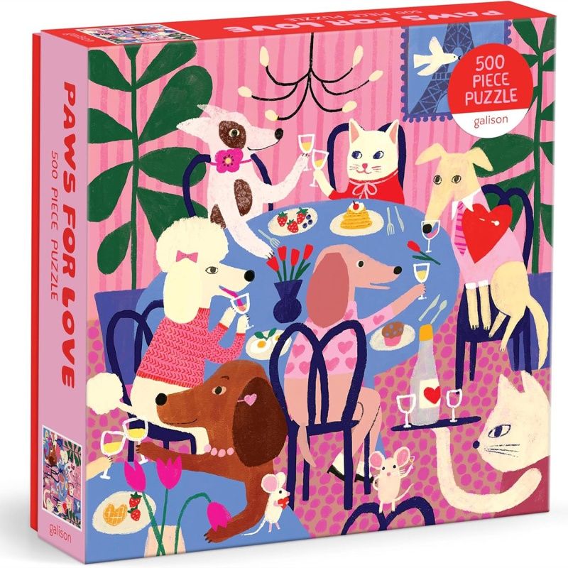 Puzzel · Paws for love 500 stukjes