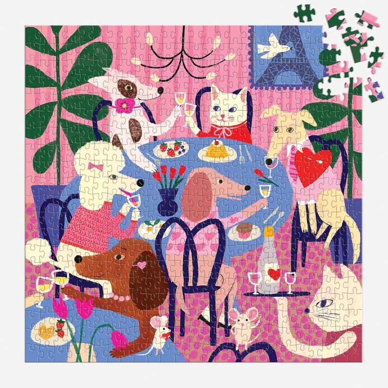 Puzzel · Paws for love 500 stukjes