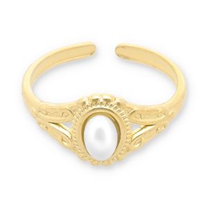Ring parel • Gold-white