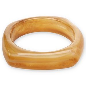Hars armband bangle · marmer camel