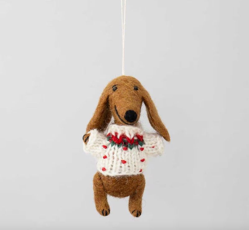 Vilten hangers