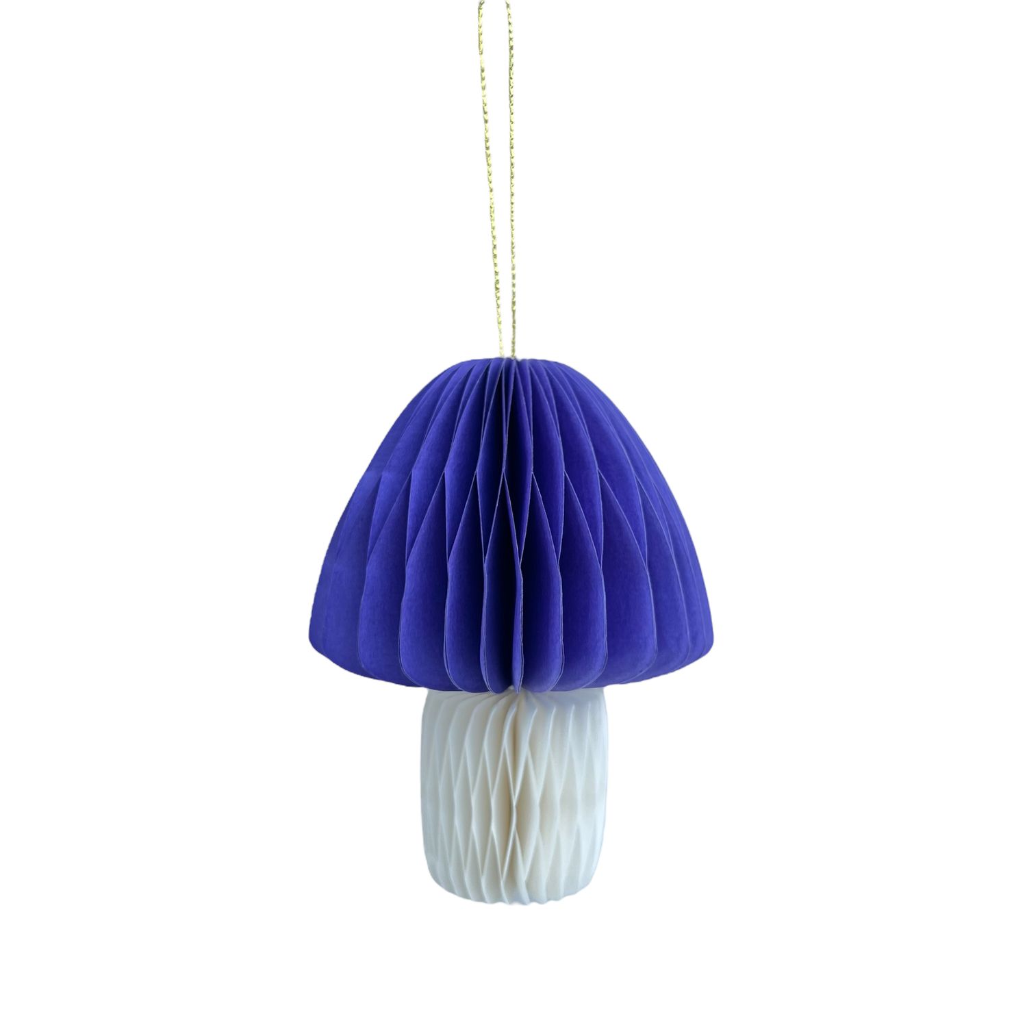 Honeycomb kersthanger paddenstoel · purple