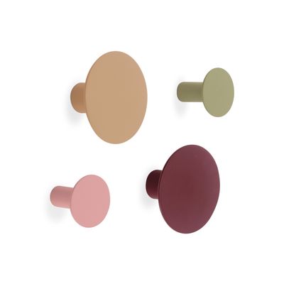 Wandhaak &#39;Fuchsia&#39; - set van 4