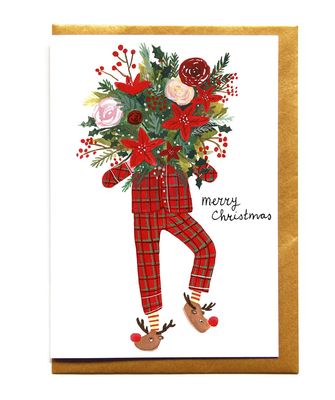 Kerstkaart · Merry christmas pyjama
