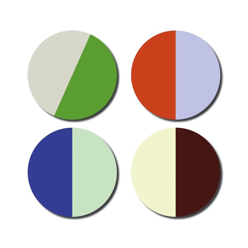 Onderzetters · Duo colored