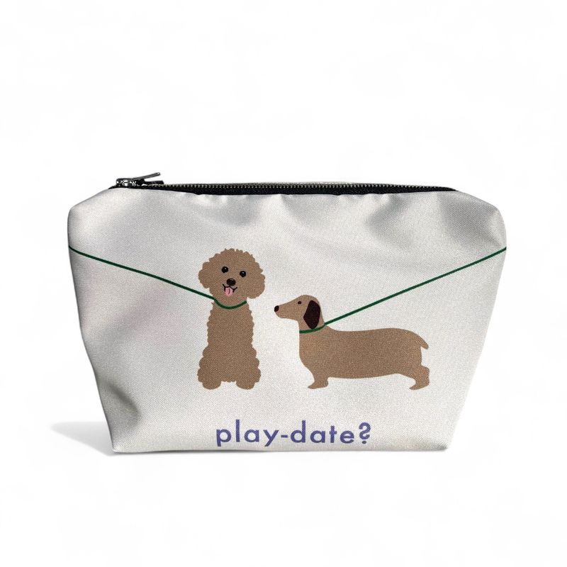 Toilettas · Play-date? Teckel met poedel