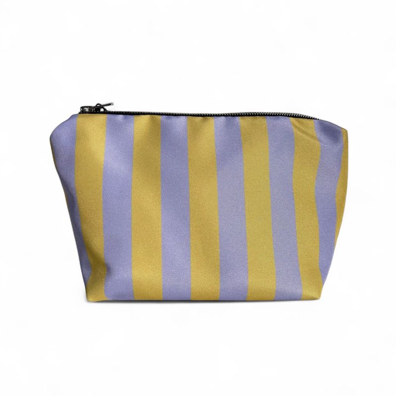 Toilettas · Striped lila/yellow