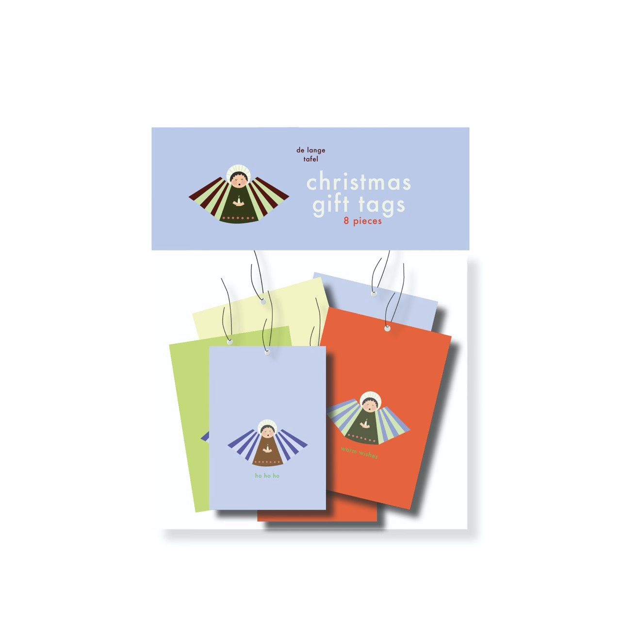 Gift tags christmas angels