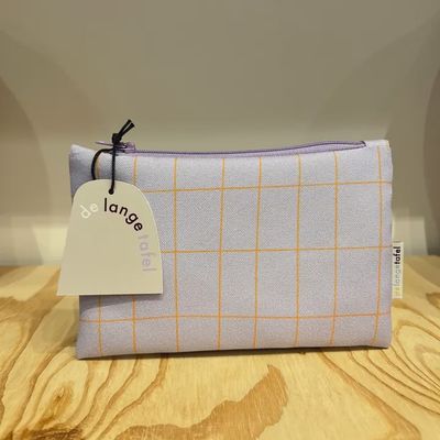 Etui small · Lila checked