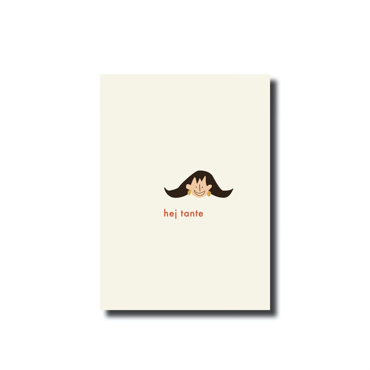 Ansichtkaart Hej tante