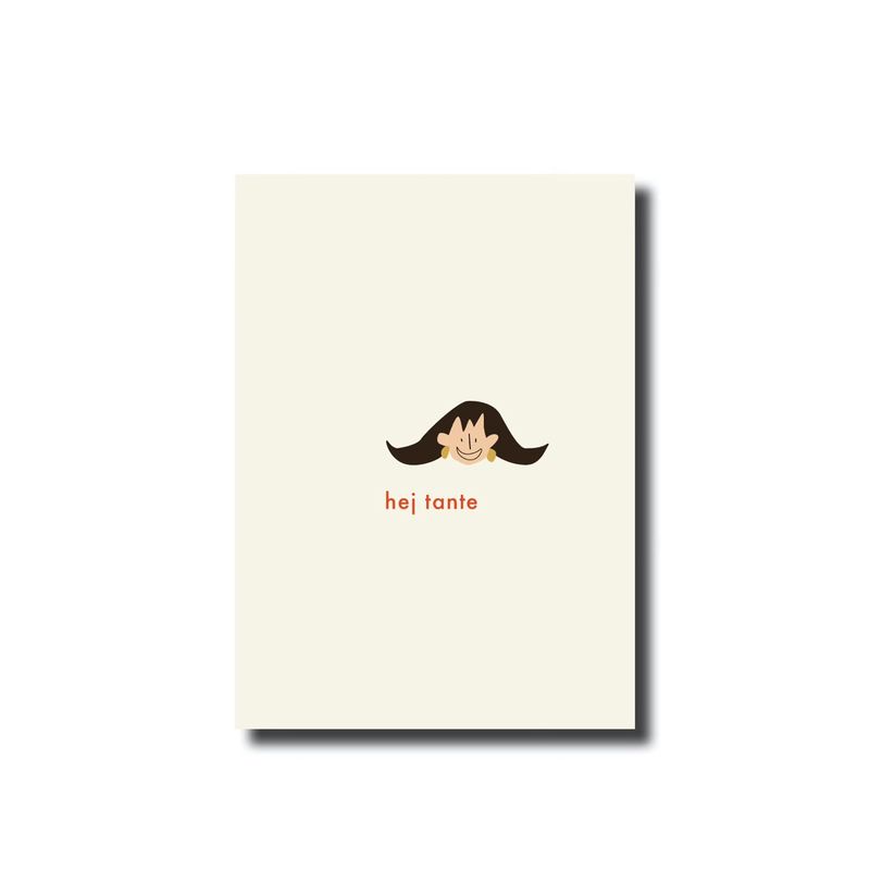 Postcard · Hej tante