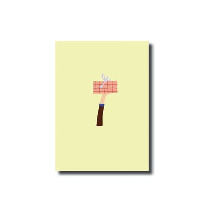 Ansichtkaart gift