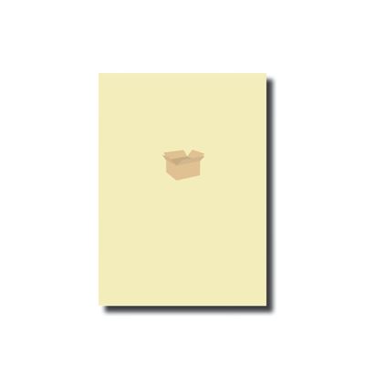 Ansichtkaart • Box verhuizen