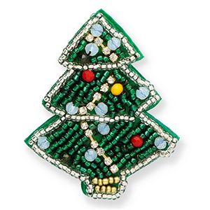 Broche kerst Christmas tree