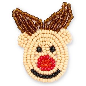 Broche kerst reindeer