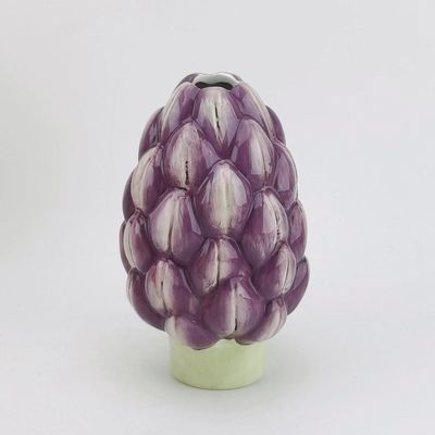 Aardewerk vaas · artichok