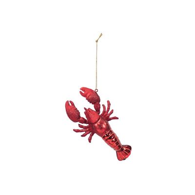 Kerstbal glas · Lobster