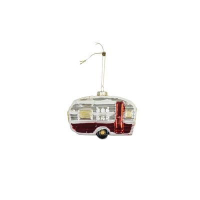 Kerstbal hanger glas · Caravan
