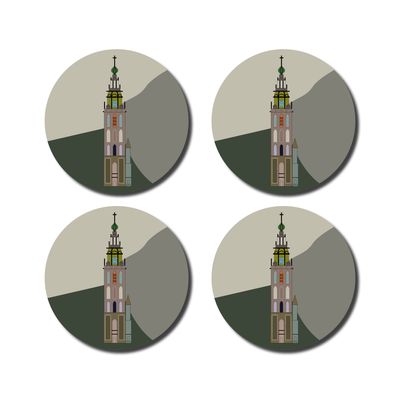 Onderzetters Stevenstoren · groen