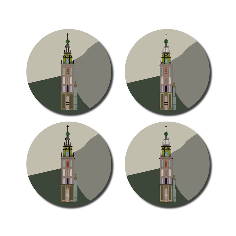 Onderzetters Stevenstoren · groen