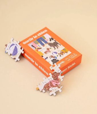 Jour Férié puzzel · Walking the Dog - 100 stukjes