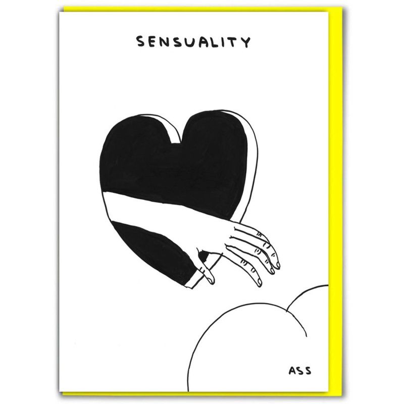 Wenskaart &#39;sensuality &#39;