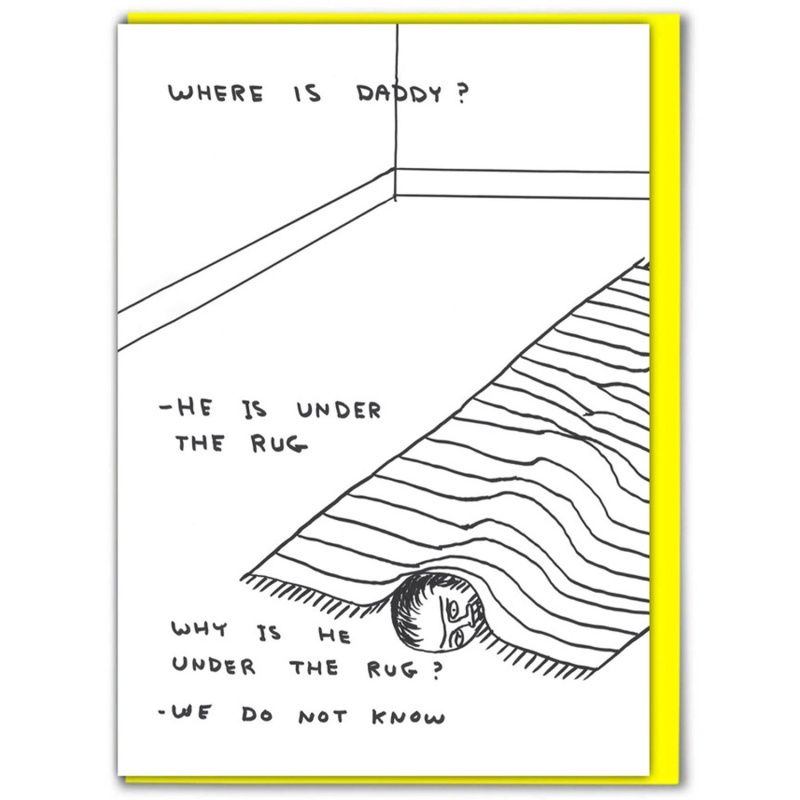 Wenskaart &#39;where is daddy&#39;