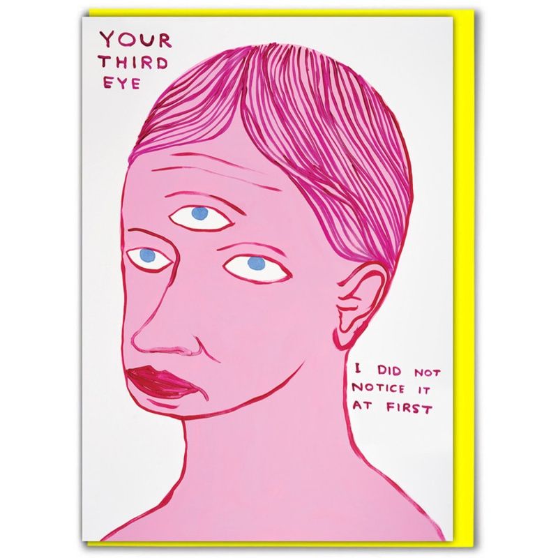 Wenskaart · 'your third eye'