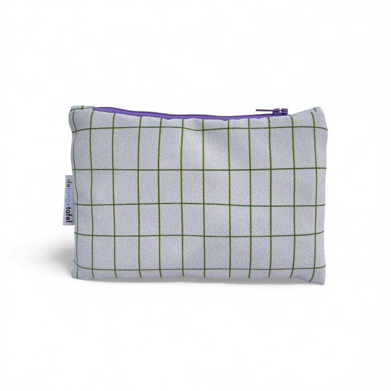 Etui small · Checked grey/green