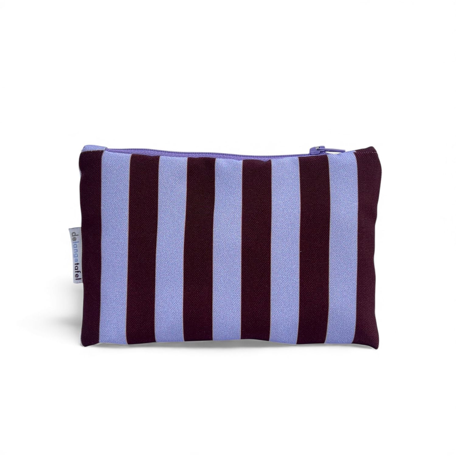 Etui small · Striped aubergine/lila