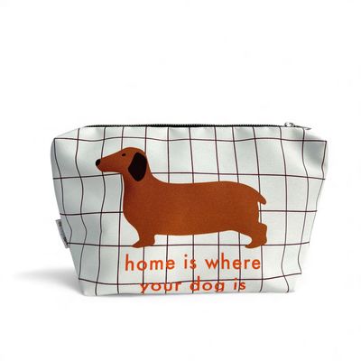 Toilettas · Teckel &#39;home is where your dog is&#39;