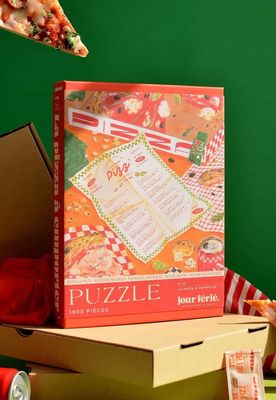 Puzzel 'Pizza to go' 1000 stukjes