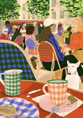 Puzzel 'People watching' 1000 stukjes