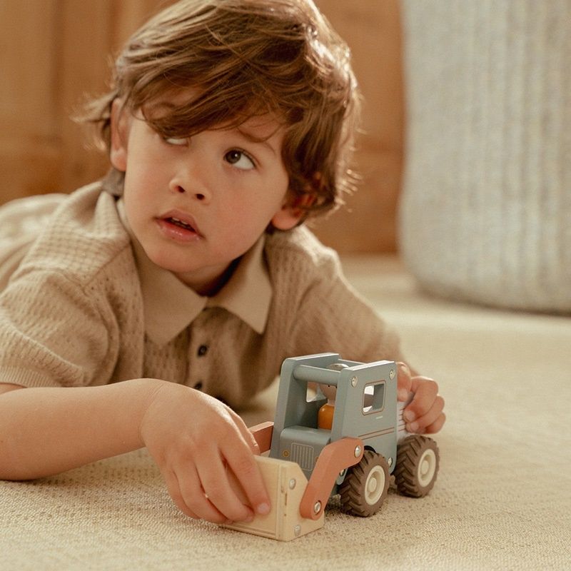 Little Dutch Houten bulldozer