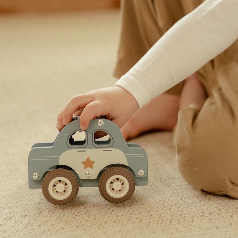 Little Dutch Houten politiewagen