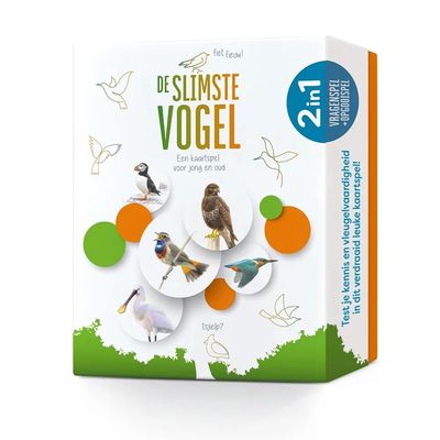 De slimste vogel kaartspel