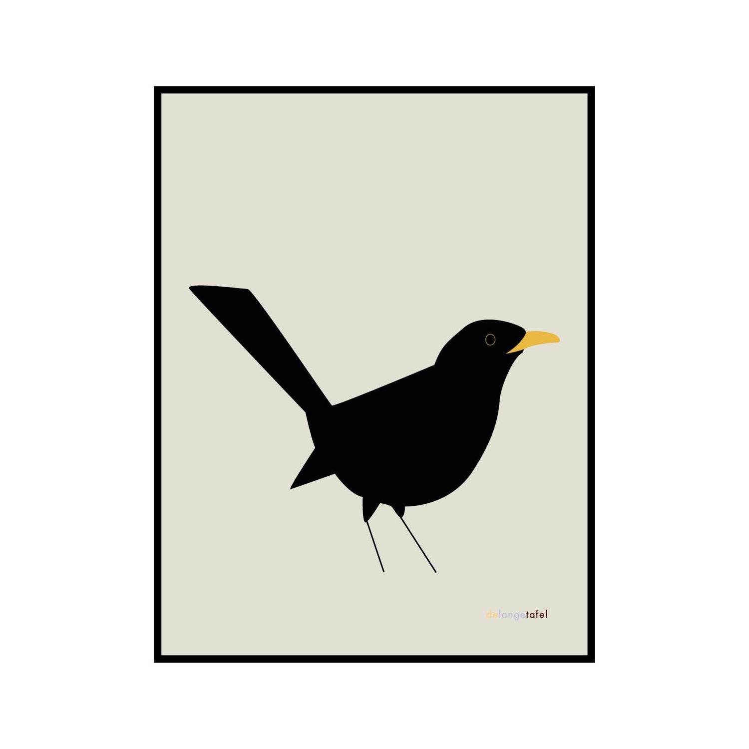 Print in lijst 'Merel'