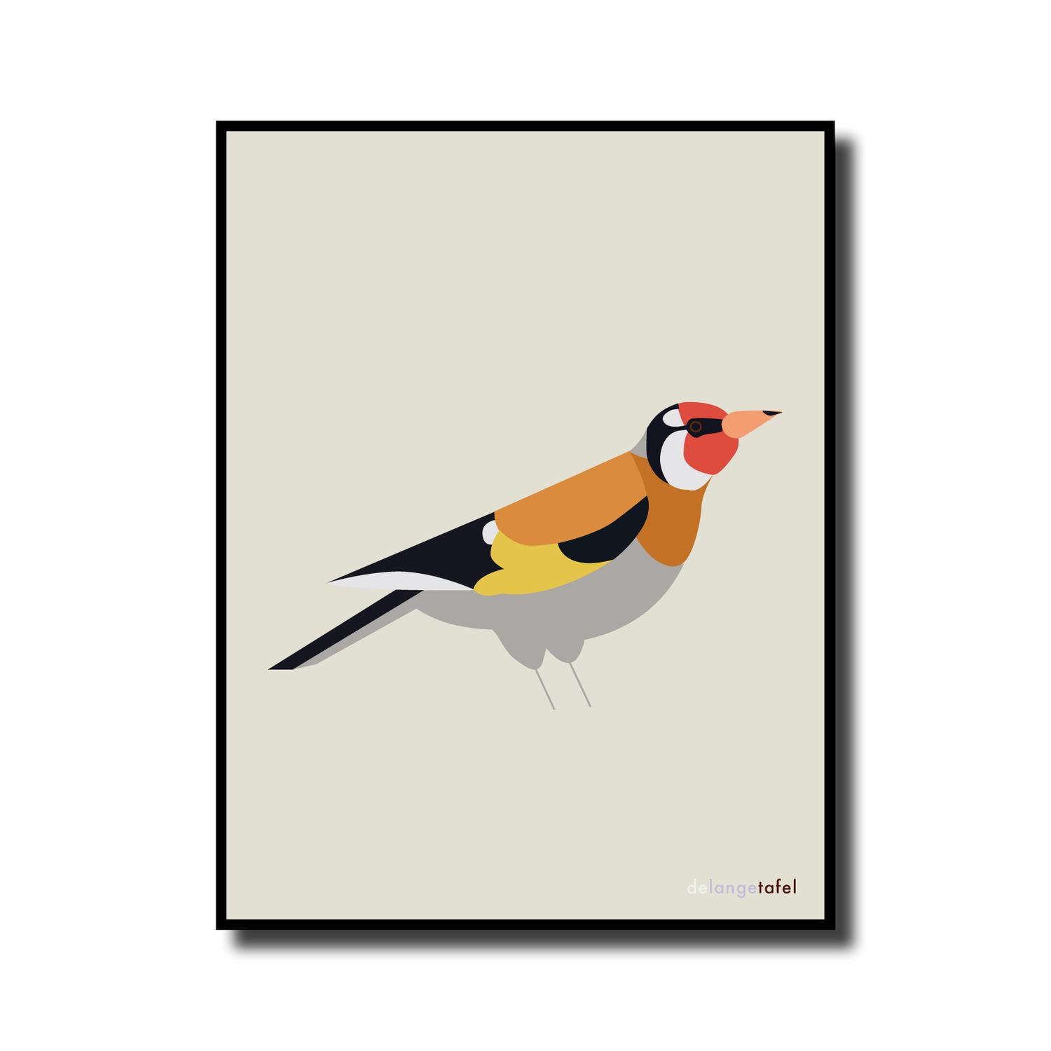 Print in lijst 'Putter'