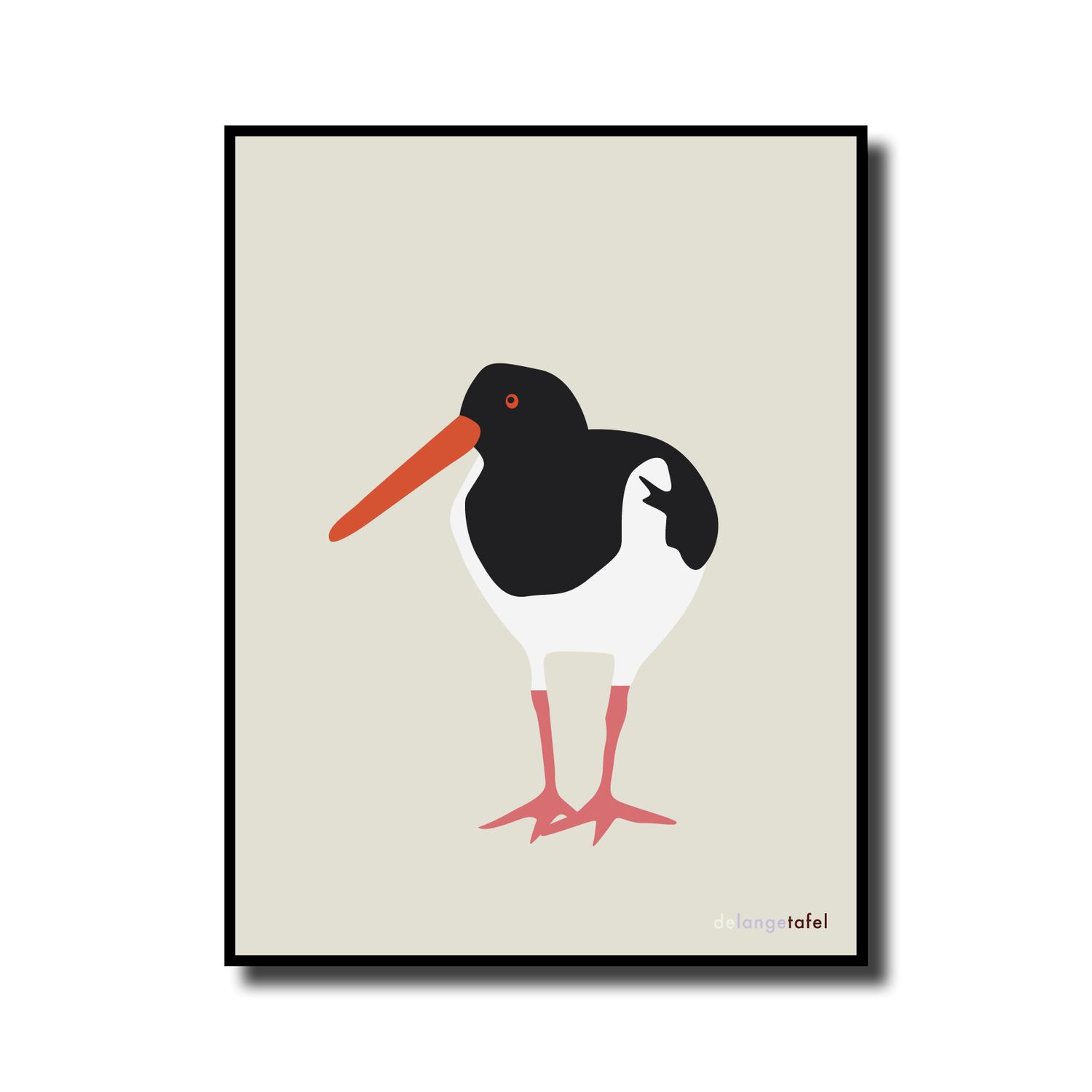 Print in lijst 'Scholekster'