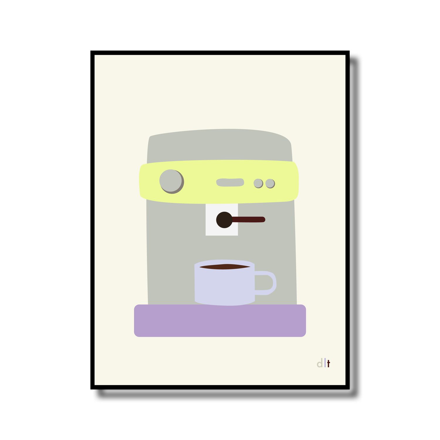 Print in lijst 'Koffiezetapparaat'