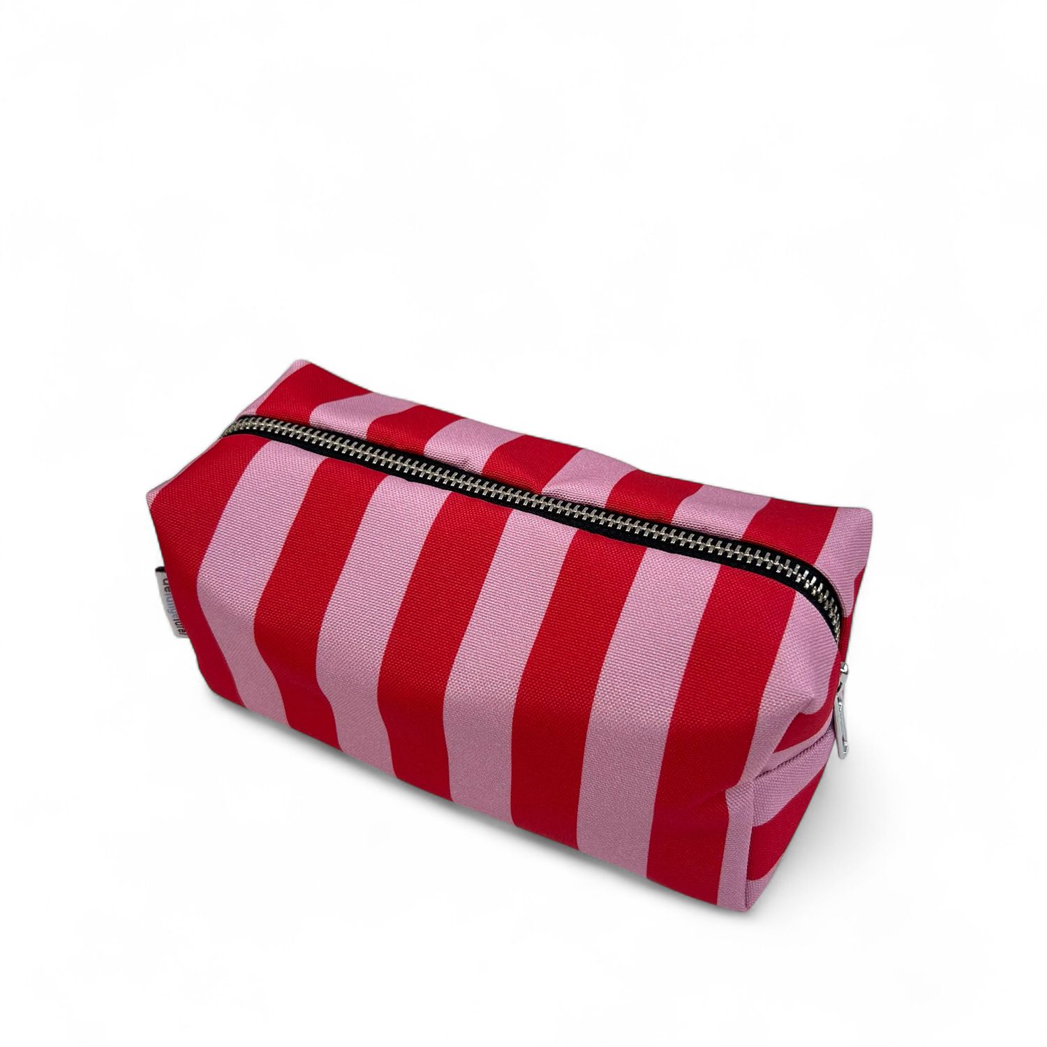 Blok etui · Striped pink/red
