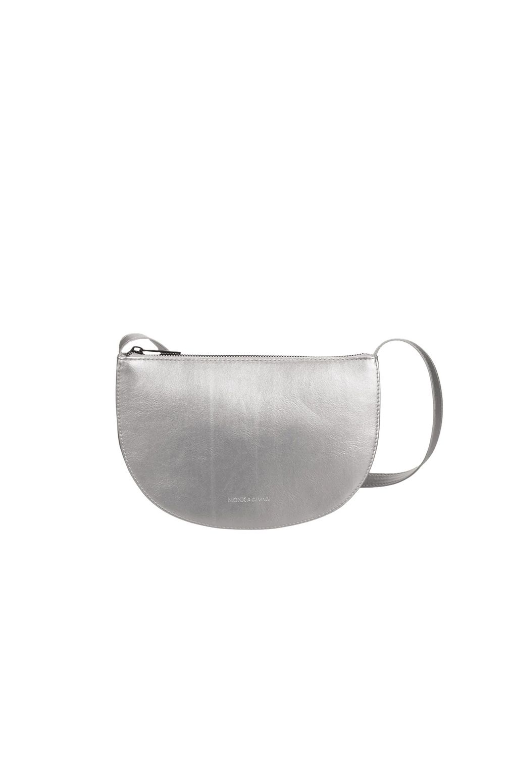Monk &amp; Anna · Farou half moon bag - Hematite silver