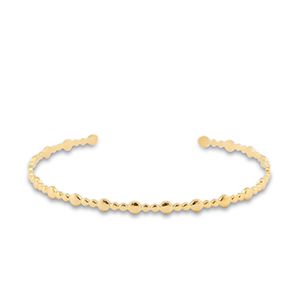 Bangle armband gold - dots