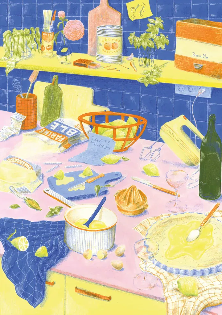 Jour Férié puzzel · La tarte au citron - 1000 stukjes